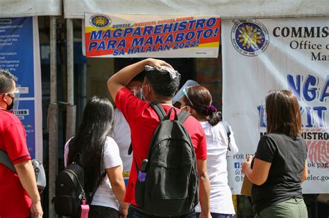 Satellite Voter Registrations Open in Metro Manila .